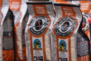 Fair trade coffee.